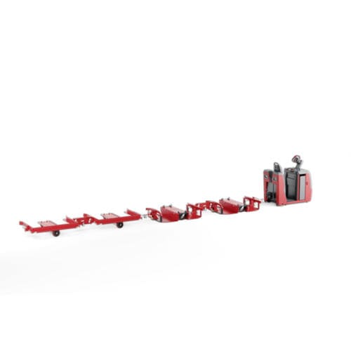 Trainatore elettrico - LT series - Linde Material Handling - idraulico / su ruote / operatore in piedi