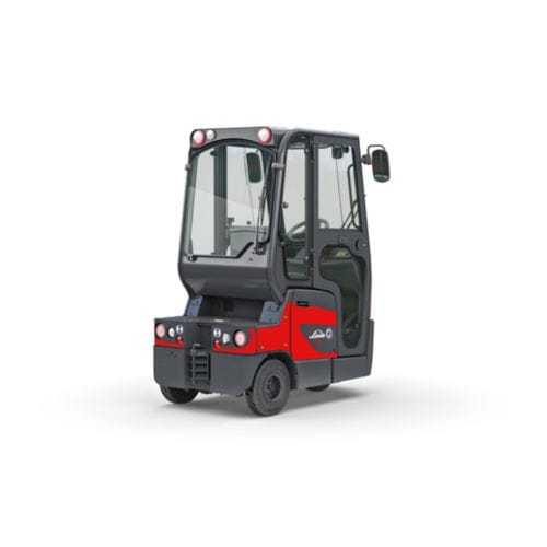 Trattore per rimorchio - P series - Linde Material Handling - elettrico / a 3 ruote / con conducente seduto