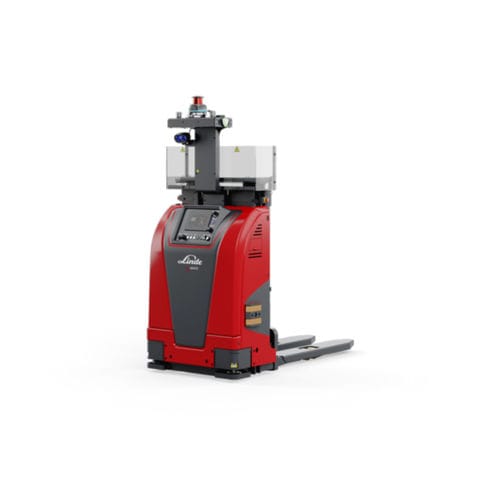 Accatastatore per pallet -  L-MATIC core - Linde Material Handling - a batteria / a guida automatica / automatizzato