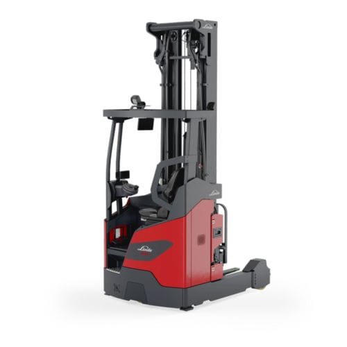 Carrello elevatore retrattile diesel - Ri series - Linde Material Handling - a guida a bordo / per movimentazione / da trasporto