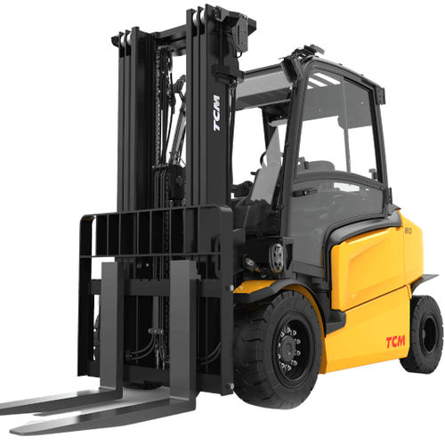 Carrello elevatore elettrico - FHB series - TCM Forklifts - con conducente seduto / 4 ruote / controbilanciato