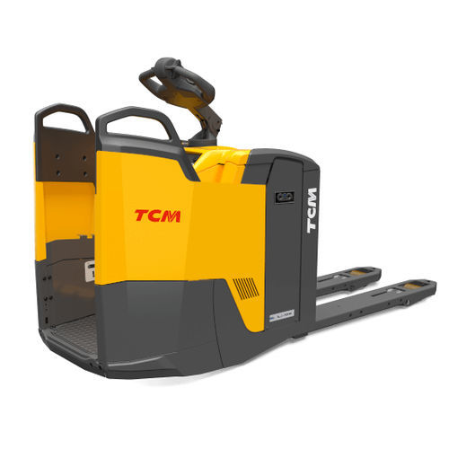 Transpallet elettrico - PTP/R series - TCM Forklifts - operatore in piedi / 24 V / compatto