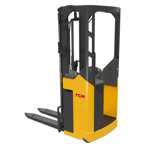 Accatastatore elettrico - SRO series - TCM Forklifts - operatore in piedi / 24 V / da trasporto
