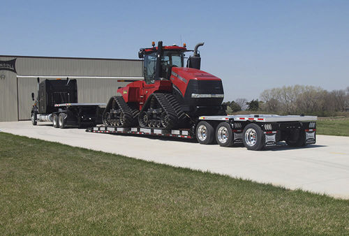 Rimorchio gooseneck - 845-AG - Landoll - per attrezzatura industriale / a 3 assi / trainato