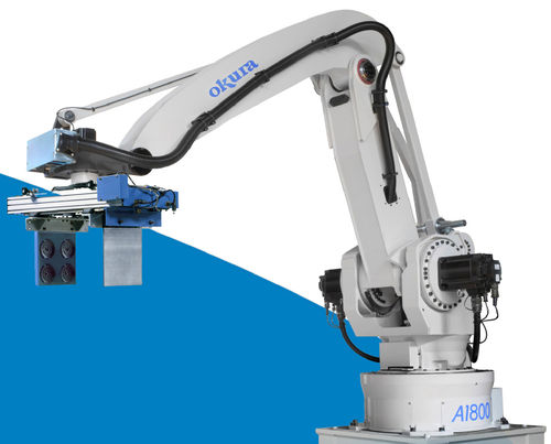 Robot articolato - max. 140 kg | A1800V - OKURA Group - 4 assi / di pallettizzazione