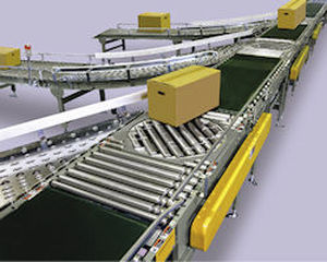 Tavola girevole elettrica - max. 3 000 p/h  - OKURA Group - orizzontale / per trasportatore