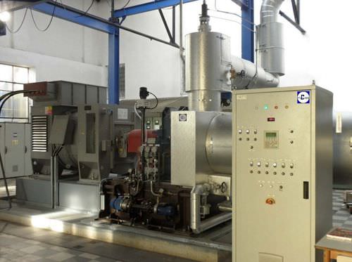 Gruppo elettrogeno a turbina a vapore - TR 560 - G-Team a.s. - trifase / stazionario / 60 Hz