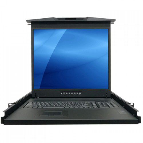 Cassetto rack 19" - KD8190 - Acnodes Corporation - con consolle / con tastiera / con schermo LCD