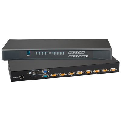 Switch KVM per rack - KV802 - Acnodes Corporation - 1U / 8 porte