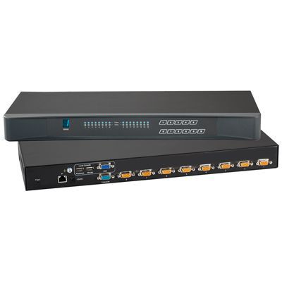Switch KVM per rack - KP802 - Acnodes Corporation - 1U / 8 porte