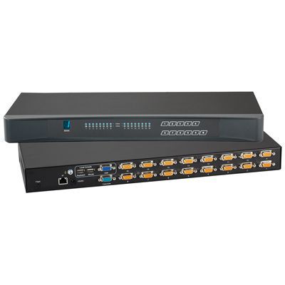 Switch KVM per rack - KP1602 - Acnodes Corporation - 1U / 5 porte