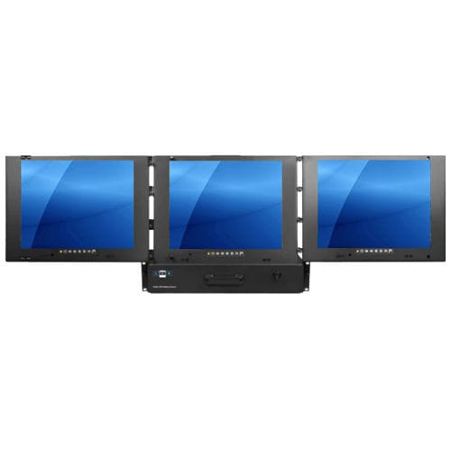 Cassetto rack 19" - RPM-AV19 series - Acnodes Corporation - multiple display / con consolle / con tastiera