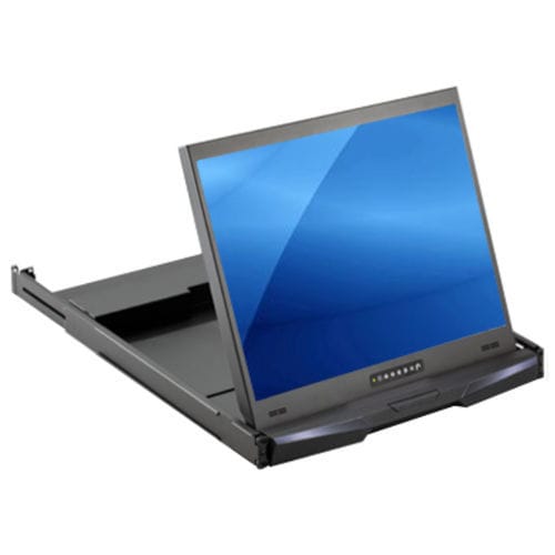 Cassetto rack con consolle - RP1205 - Acnodes Corporation - con commutatore KVM integrato / con tastiera / con schermo LCD