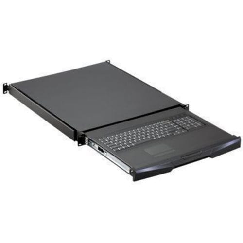 Cassetto rack con consolle - RK120DM - Acnodes Corporation - con commutatore KVM integrato / con tastiera / 1U
