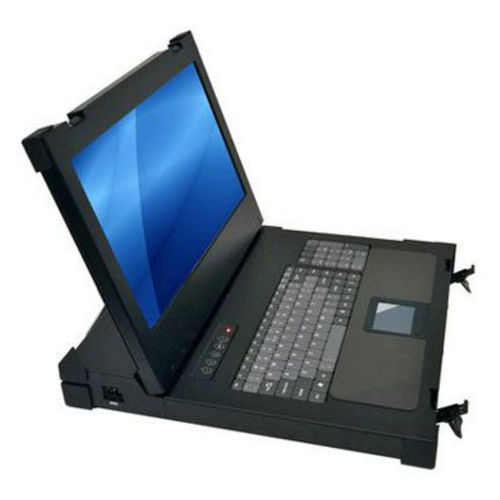 Cassetto rack con consolle - PKD8173 - Acnodes Corporation - con commutatore KVM integrato / con tastiera / con schermo LCD