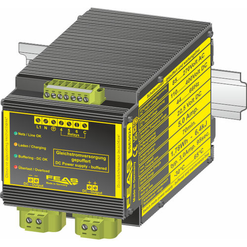 UPS con supercondensatore - SSE9024 - FEAS GmbH - on-line / con alimentazione elettrica / AC
