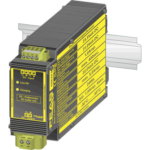 UPS mini - SSE24-M - FEAS GmbH - 24 VDC / con supercondensatore / senza manutenzione