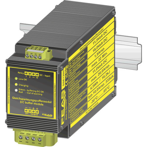 UPS con supercondensatore - SSE1205  - FEAS GmbH - parallelo / 12 VDC / compatto