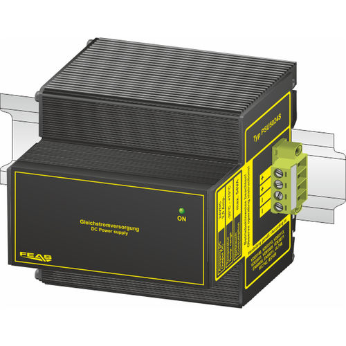 Alimentatore elettrico su guida DIN - PSU5024S - FEAS GmbH - AC/DC / ad uscita semplice / con protezione contro cortocircuiti