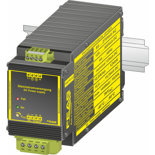 Alimentatore elettrico a commutazione - SNT9112 - FEAS GmbH - su guida DIN / DC/DC / AC/DC