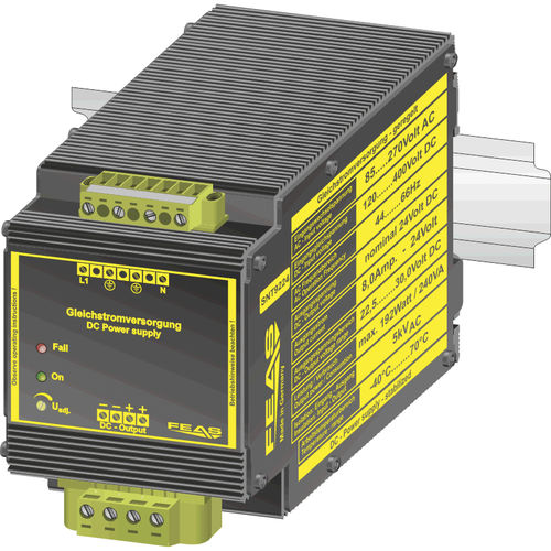 Alimentatore elettrico su guida DIN - SNT9224 - FEAS GmbH - AC/DC / a commutazione / monofase