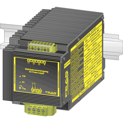 Alimentatore elettrico su guida DIN - SNT9348 - FEAS GmbH - AC/DC / ad uscita semplice / a commutazione