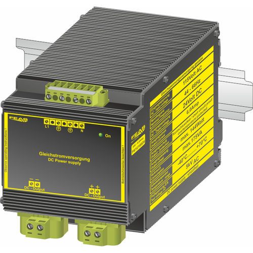 Alimentatore elettrico non regolato - PS1U16024 - FEAS GmbH - su guida DIN / AC/DC / ad uscita semplice