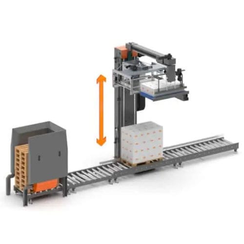 Pallettizzatore a strati - HLP 6000 - TRAPO GmbH - per carichi / di trasporto / per applicazioni automobilistiche
