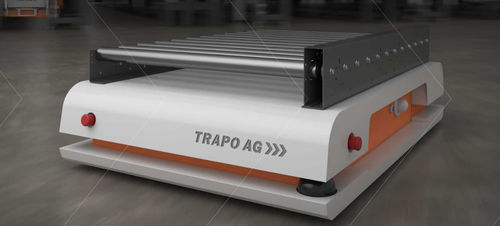 AGV di carico - TTS  - TRAPO GmbH - a rulli motorizzati