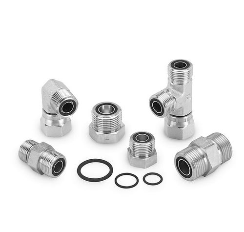 Raccordo idraulico - Parker Tube Fittings Division - ad avvitamento / a T / gomito a 90°