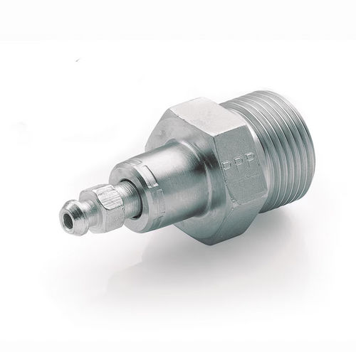 Adattatore idraulico per tubi - 1/4 HPBA-S - Parker Tube Fittings Division - industriale / maschio / di acciaio