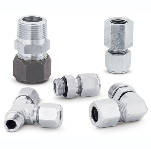 Raccordo idraulico - Ferulok® - Parker Tube Fittings Division - ad avvitamento / a compressione / a T