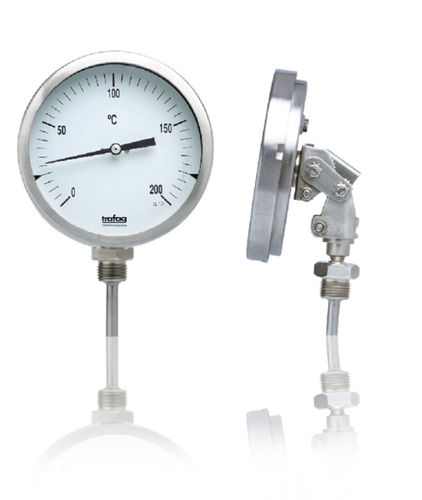 Termometro bimetallico - TMT 502 - Trafag AG sensors & controls - con quadrante / IP65 / ad inserimento