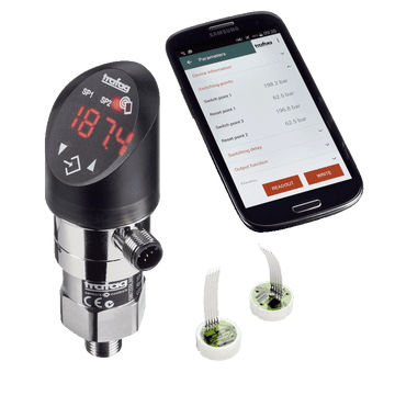 Pressostato a film sottile - DPC 8380 - Trafag AG sensors & controls - relativo / per liquidi / in acciaio inossidabile