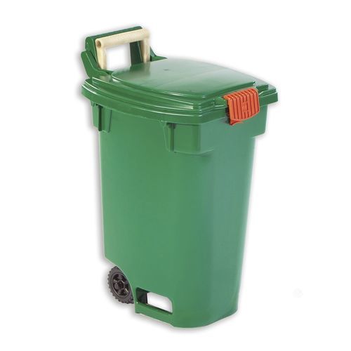 Cassonetto in plastica - NPL 280 - ORBIS - per rifiuti domestici / per raccolta differenziata / con coperchio