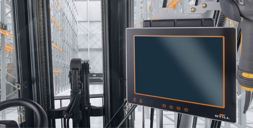 Terminale con touch screen - STILL - montato su veicolo / rinforzato / display