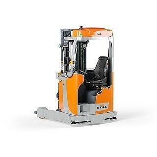 Carrello elevatore retrattile elettrico - FM-X iGo - STILL - con seduta laterale / per interno / per uso esterno