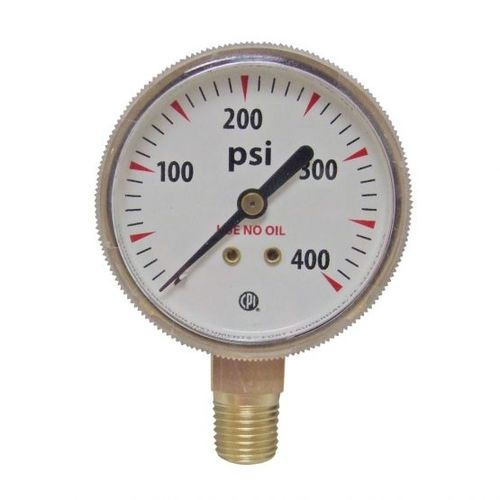 Manometro assoluto - G15D - Uniweld - con quadrante / filettato / in ottone