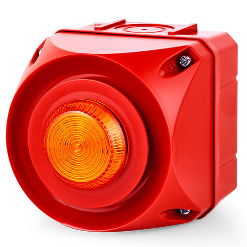 Sirena con luce a LED - ADS-P - Auer Signal GmbH - piezo / IP65