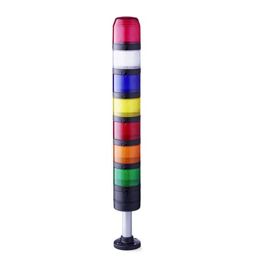 Colonna luminosa LED - Modul-Perfect PC7 - Auer Signal GmbH - lampeggiante / permanente / lampeggiante