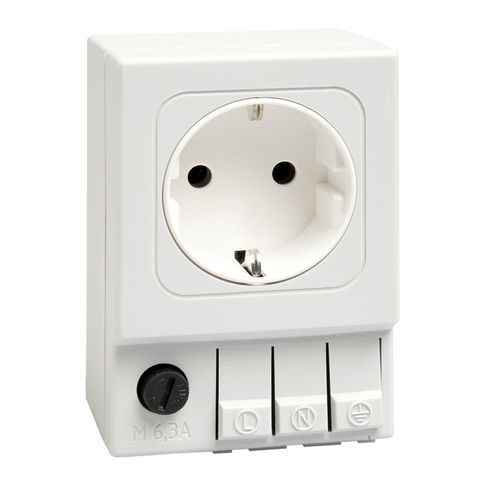 Presa elettrica su guida DIN - SD 035 - STEGO - da incasso