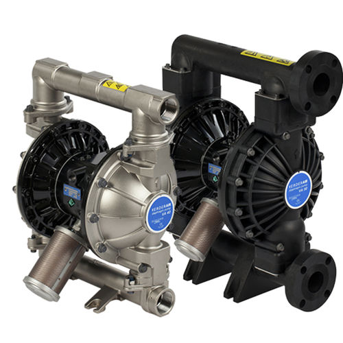 Pompa a doppia membrana - Verderair VA series - Verder Liquids - per acque reflue / per verniciatura / per solventi