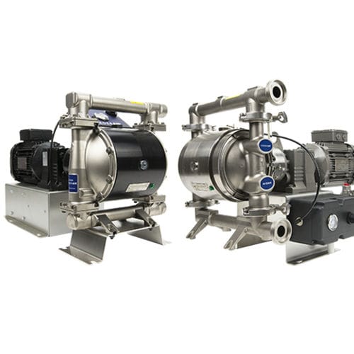 Pompa a doppia membrana - Verderair EODD - Verder Liquids - per prodotti chimici / elettrica / industriale