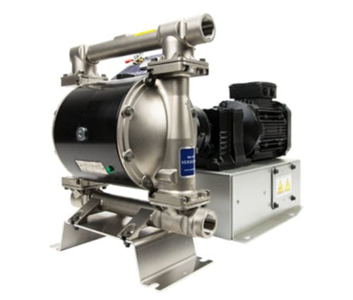 Pompa a doppia membrana - VA-E25 Metallic - Verder Liquids - per prodotti chimici / elettrica / industriale