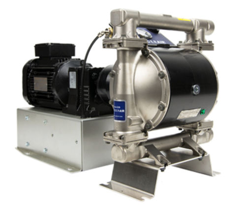 Pompa a doppia membrana - VA-EH50 Hygienic - Verder Liquids - per bevande / per latticini / per crema