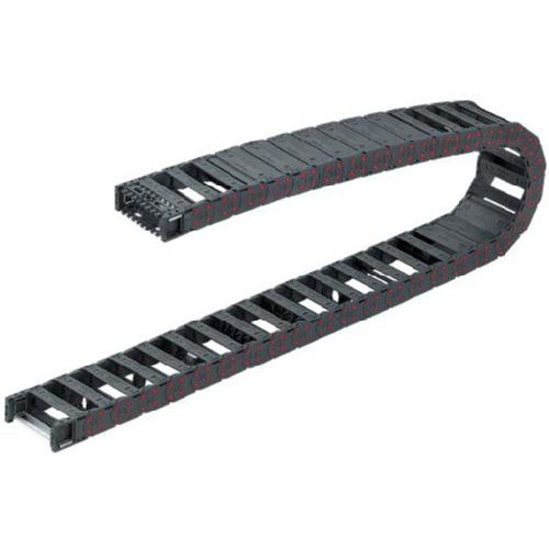 Catena portacavi con traversini apribili a scatto - MP 30 series - MURRPLASTIK SYSTEMTECHNIK - parzialmente chiusa / in poliammide