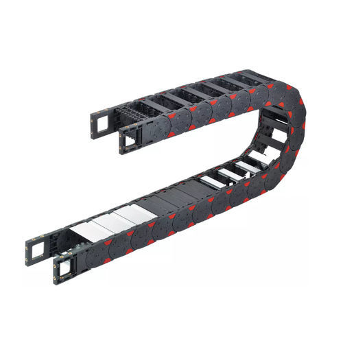 Catena portacavi interamente chiusa - MP 62 series - MURRPLASTIK SYSTEMTECHNIK - in poliammide / in alluminio / con coperchio in alluminio