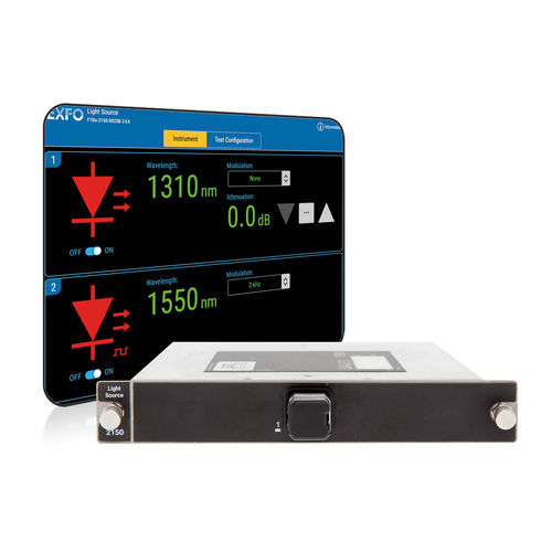 Fonte di luce laser - FTBx-2150 - EXFO - visibile / per fibra ottica