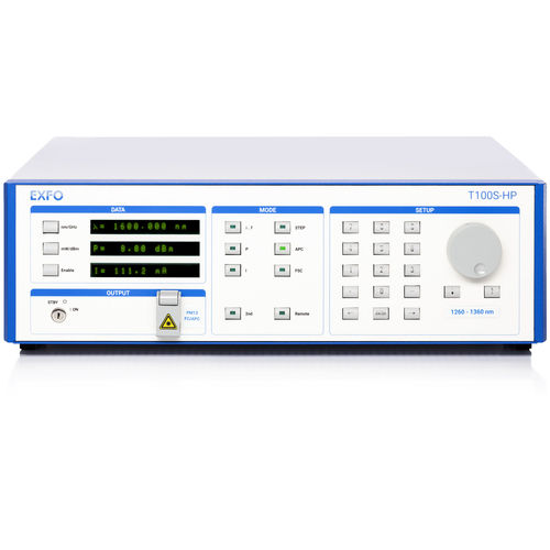 Fonte di luce laser - T100S-HP - EXFO - accordabile / benchtop