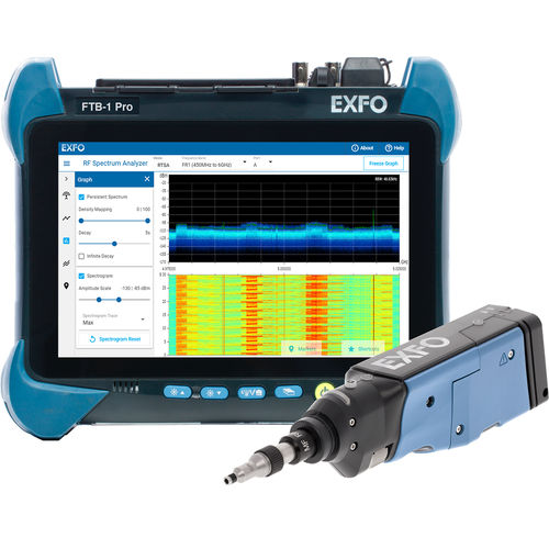 Analizzatore di spettro - 5GPro - EXFO - portatile